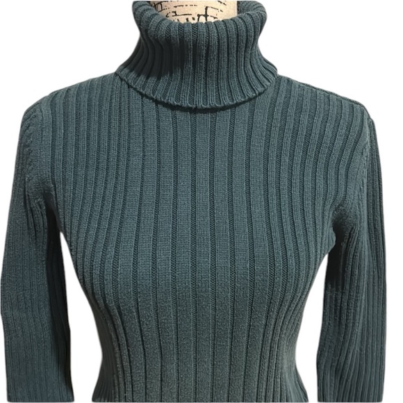 Calvin Klein Turtleneck Ribbed Sweater - Picture 2 of 9